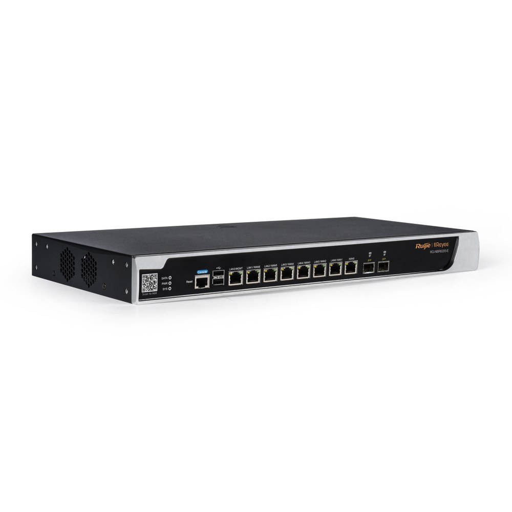 Vista frontal del router