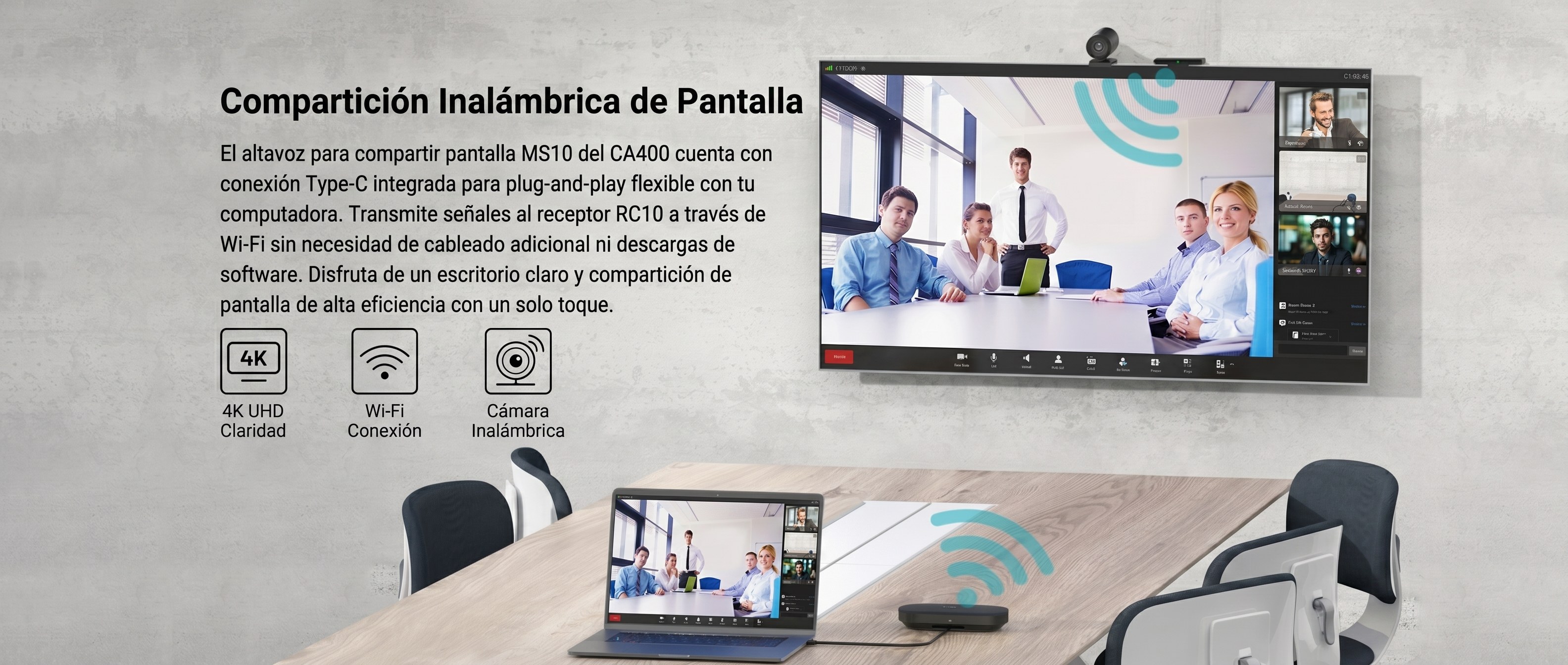 Fanvil CA400 compartición inalámbrica