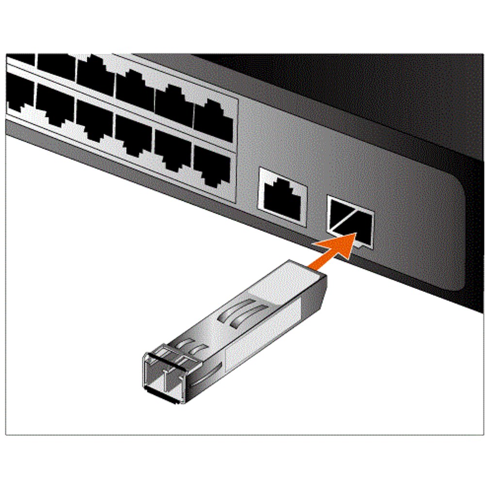Diagrama del transceptor mini-GBIC SFP+ 10G LC 1310nm Duplex