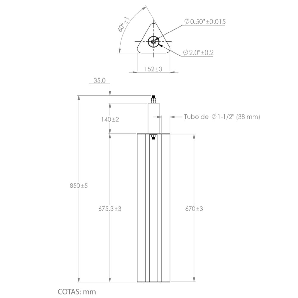 Electrodo TG-100K