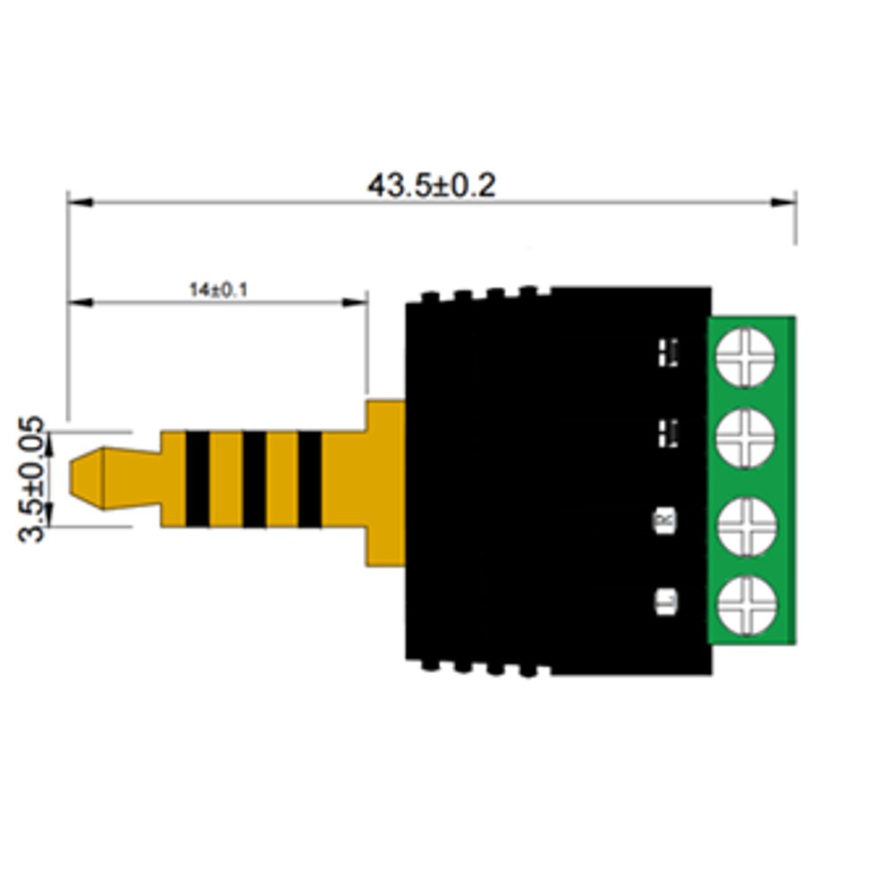 Tamaño del conector