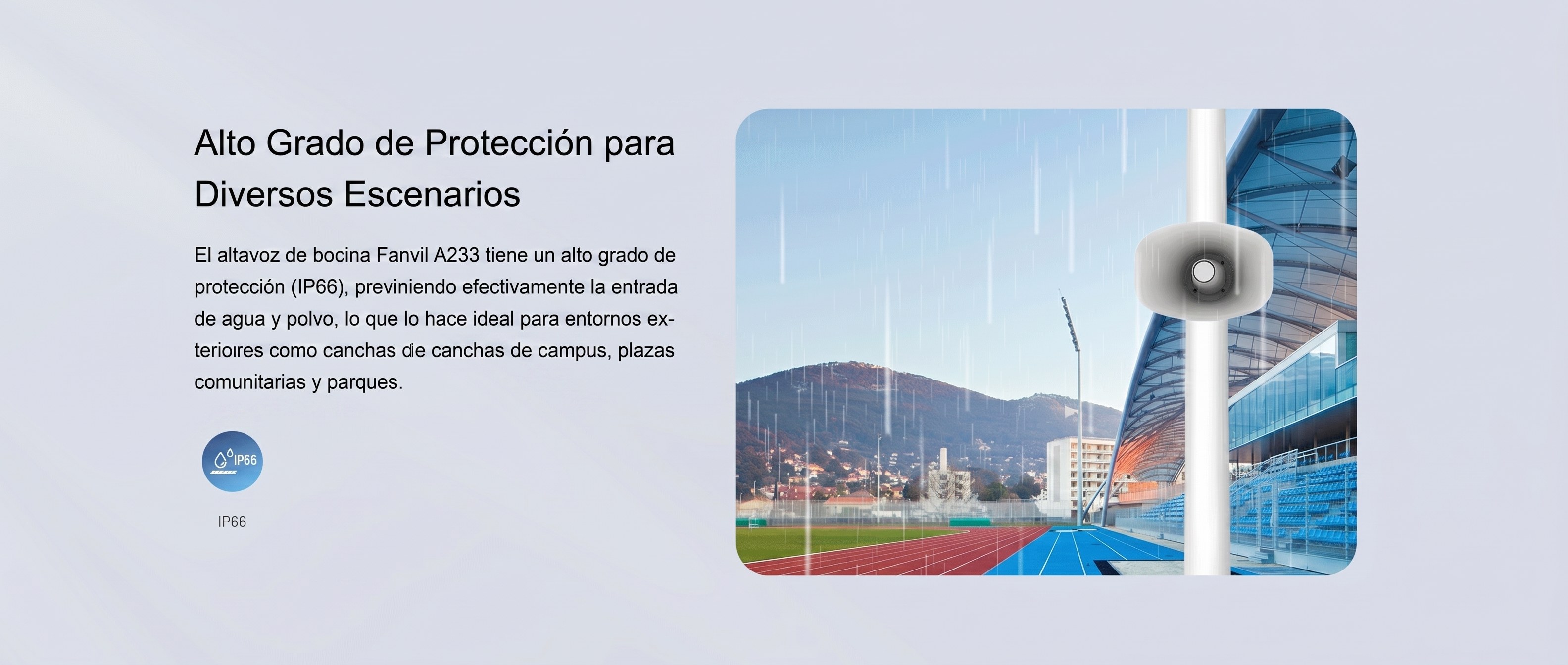 Fanvil A233 protección IP66