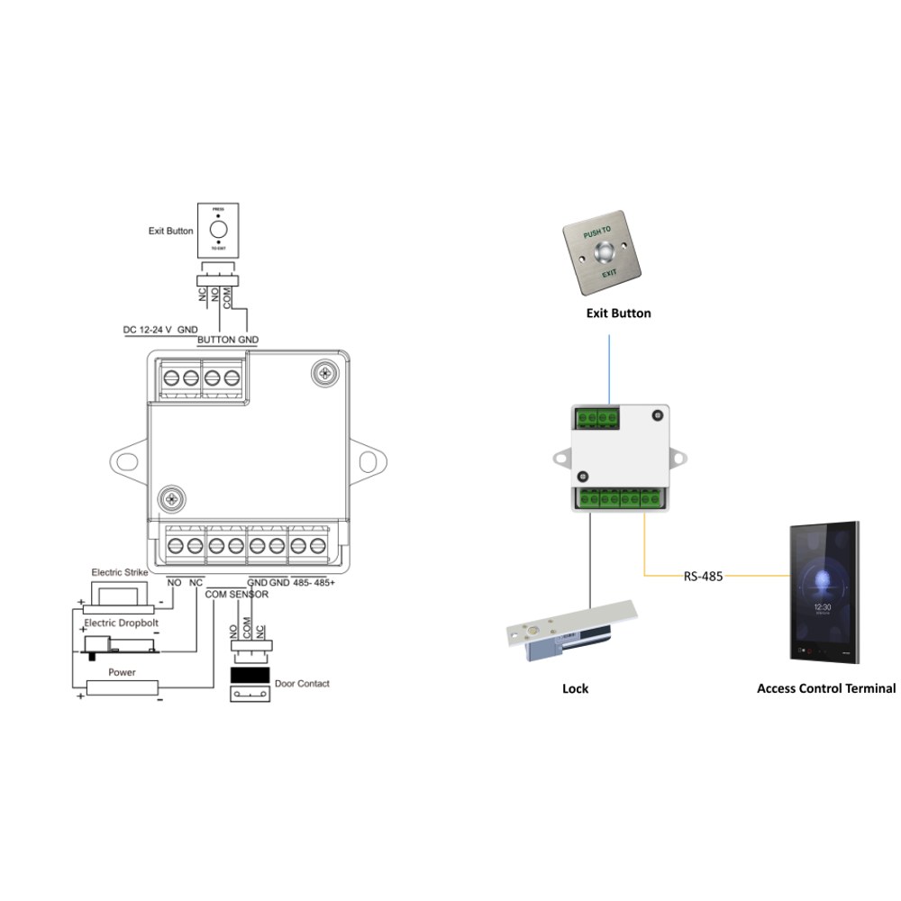 Módulo Seguro DS-K2M062
