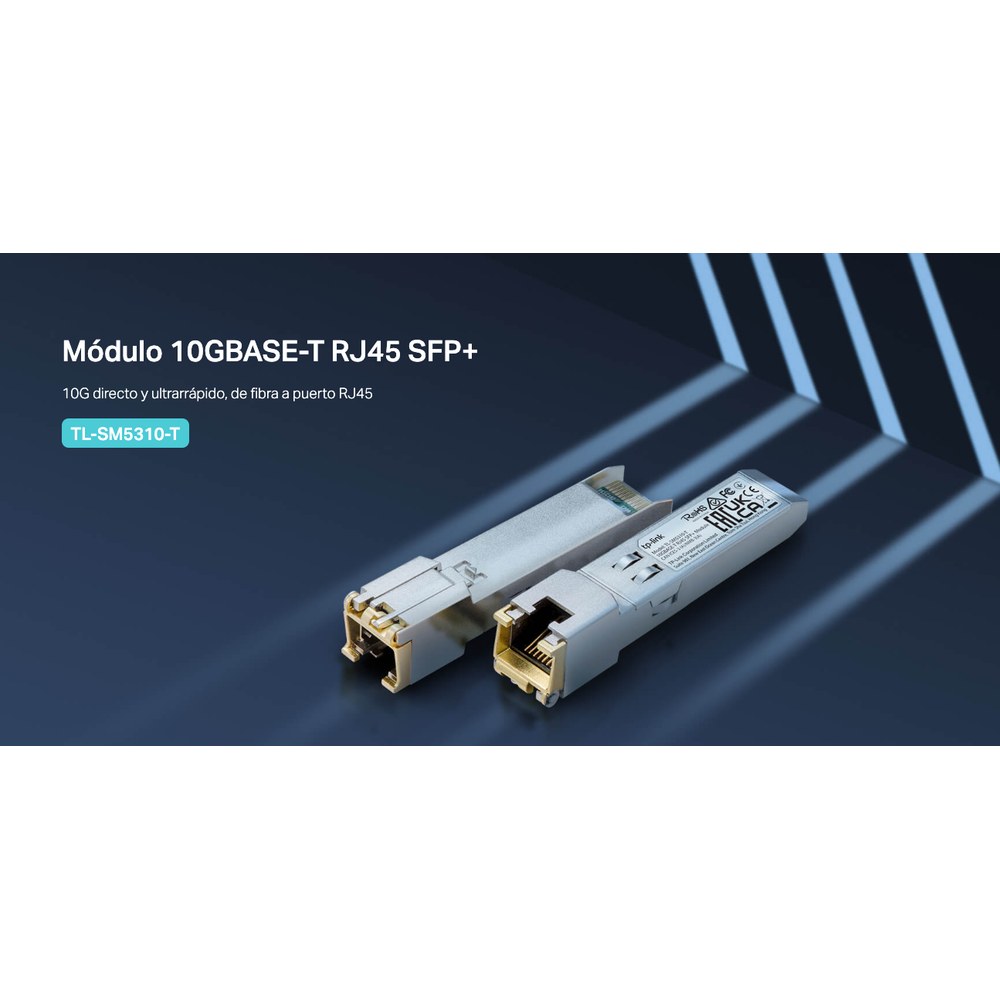 Transceptor mini-GBIC SFP+ RJ45