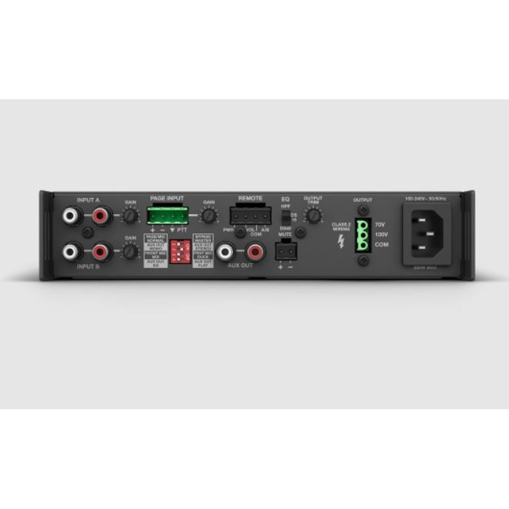 Vista trasera del amplificador IZA190HZ