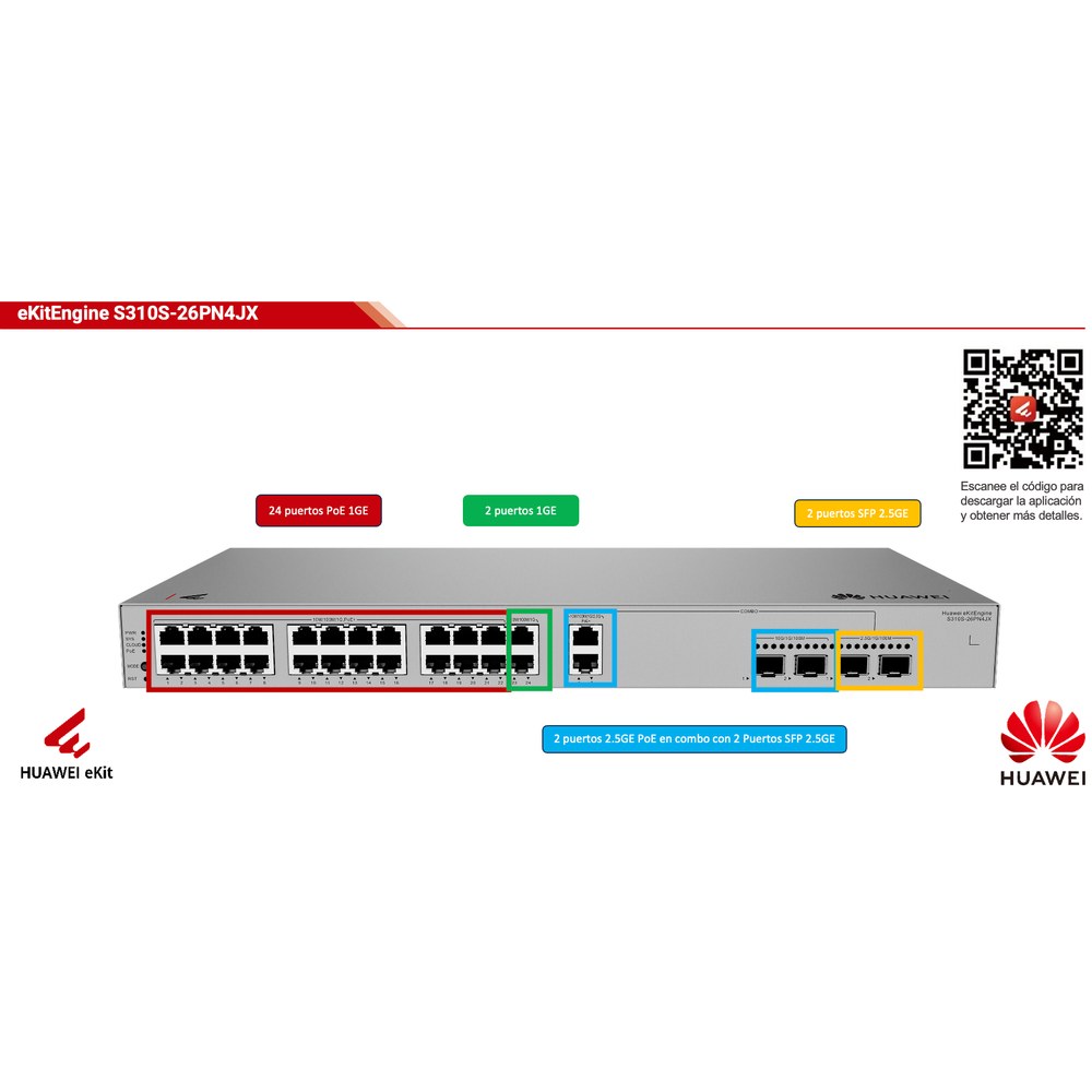 Switch Huawei S310S26PN4JX
