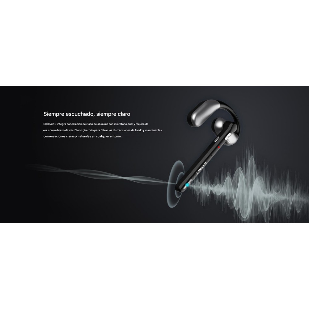Diadema DH401B en uso