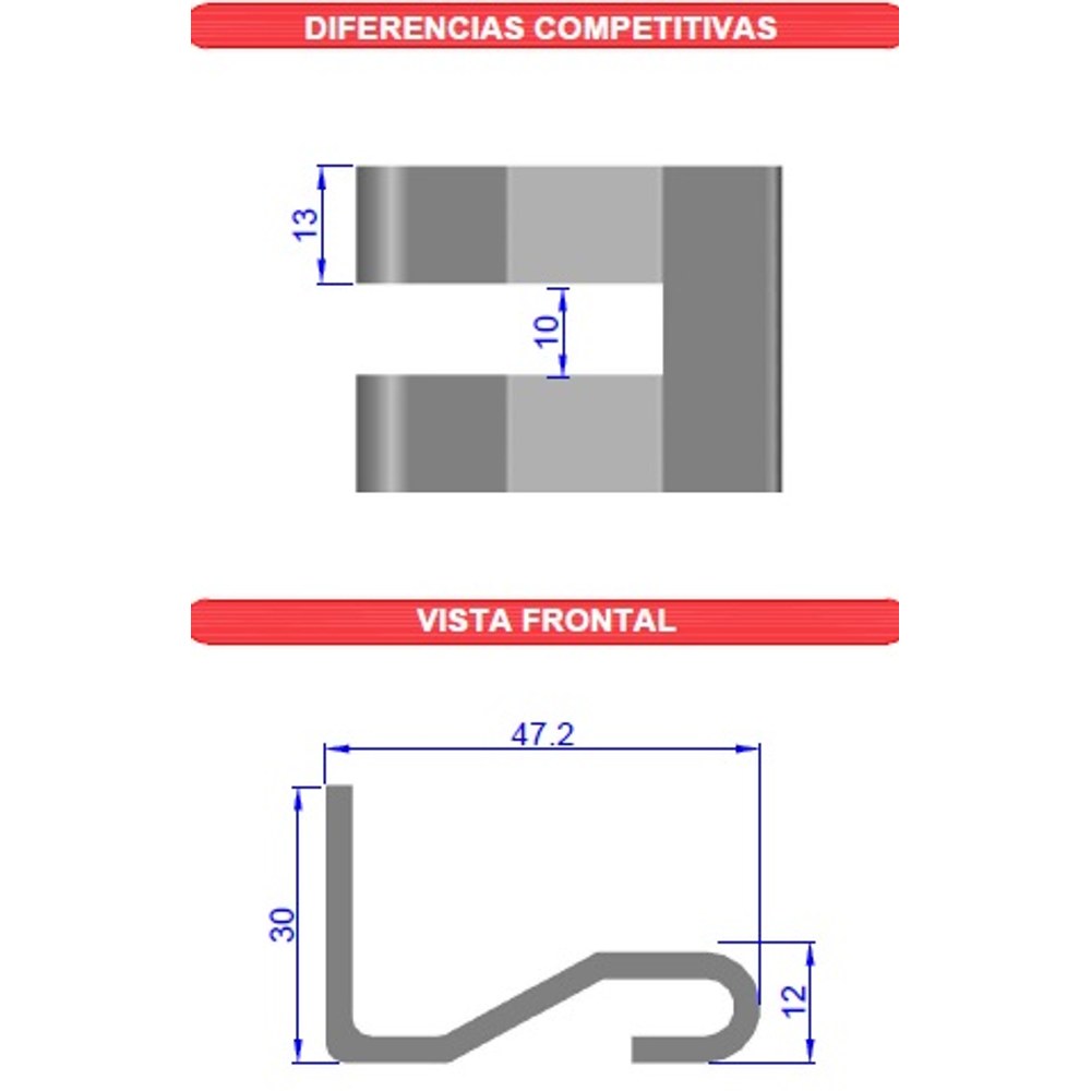 Grapa de Suspensión