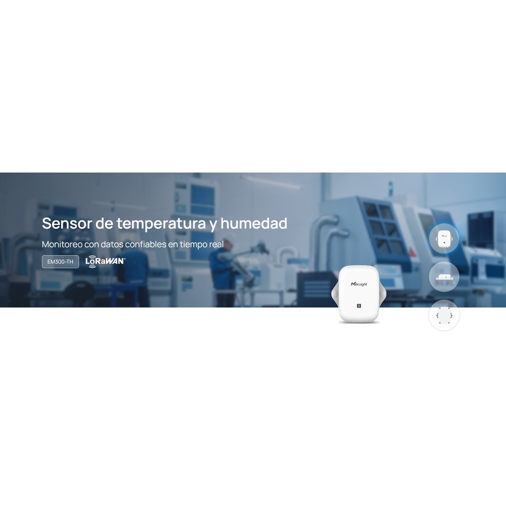 Sensor IoT EM300TH915M vista 1