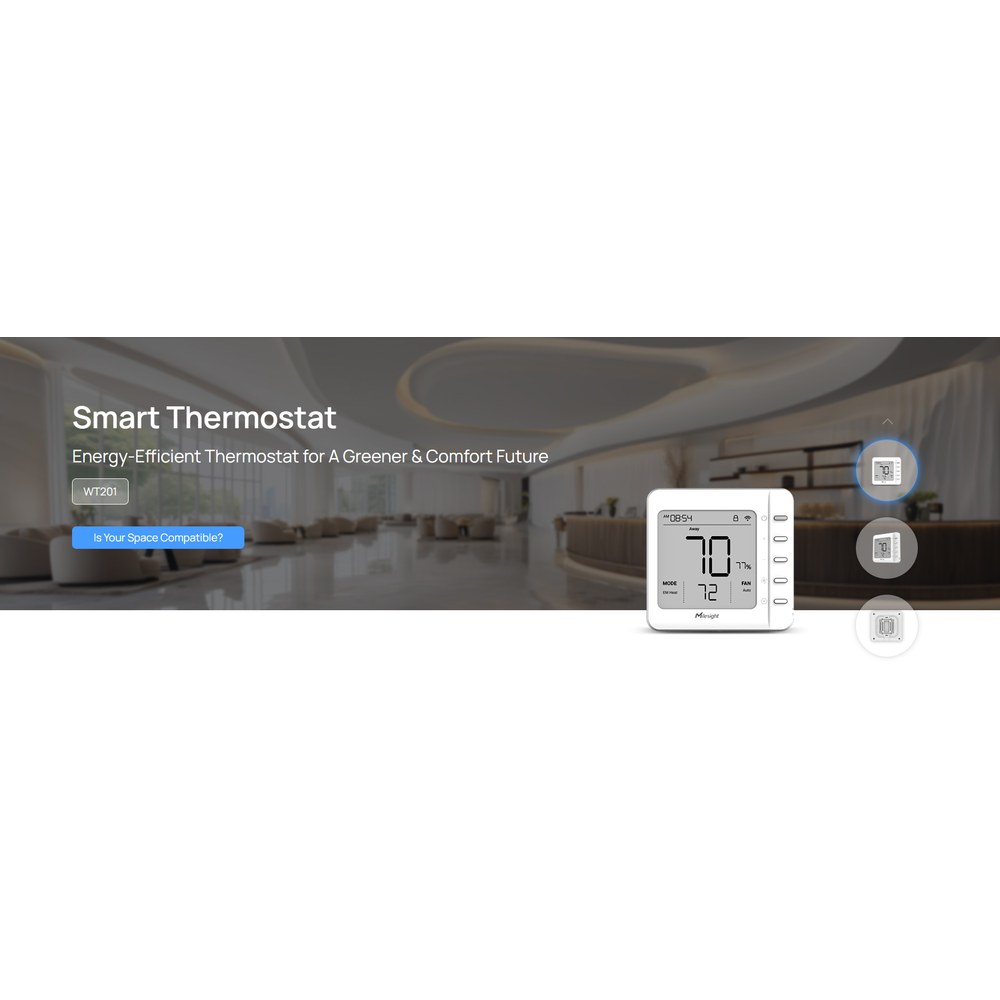 Termostato Inteligente MILESIGHT WT201915M