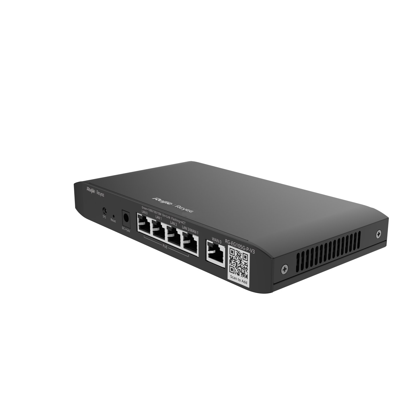 Características físicas del router