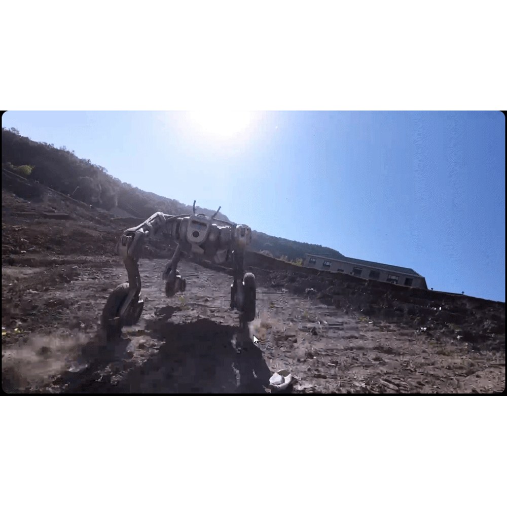 Movimiento dinámico del robot