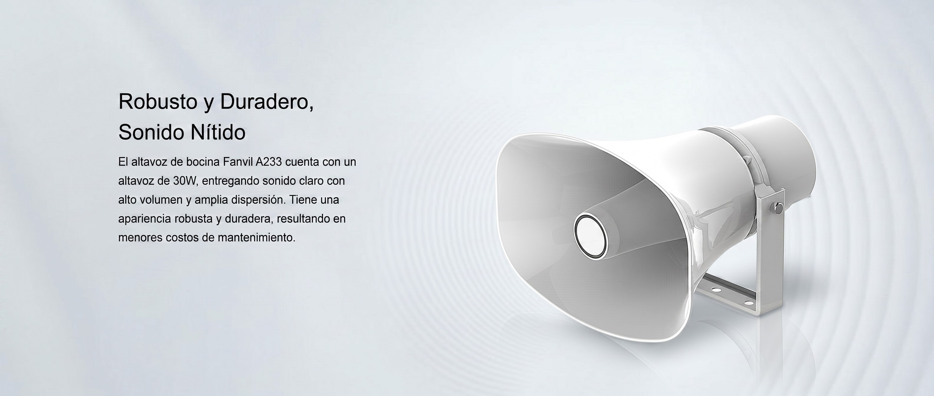 Fanvil A233 sonido nítido
