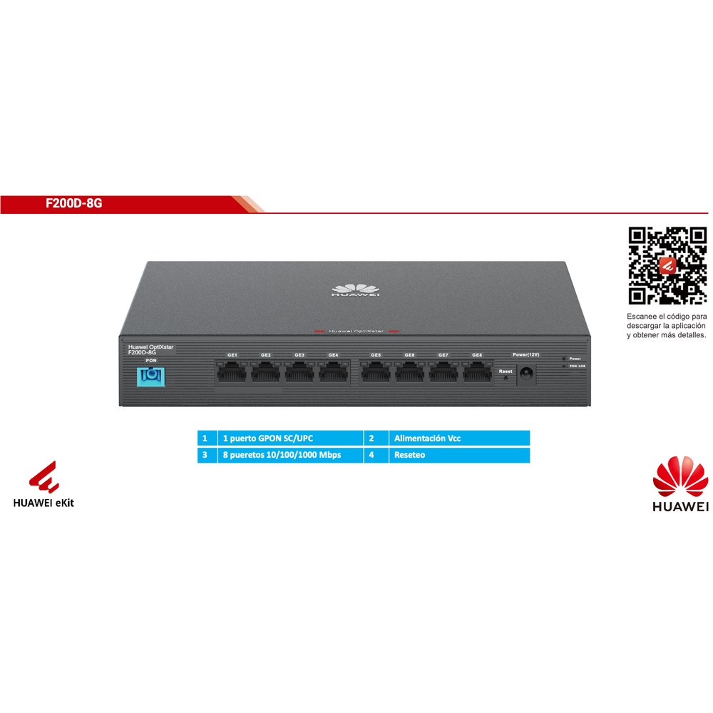 Huawei F200D-8G ONU Switch