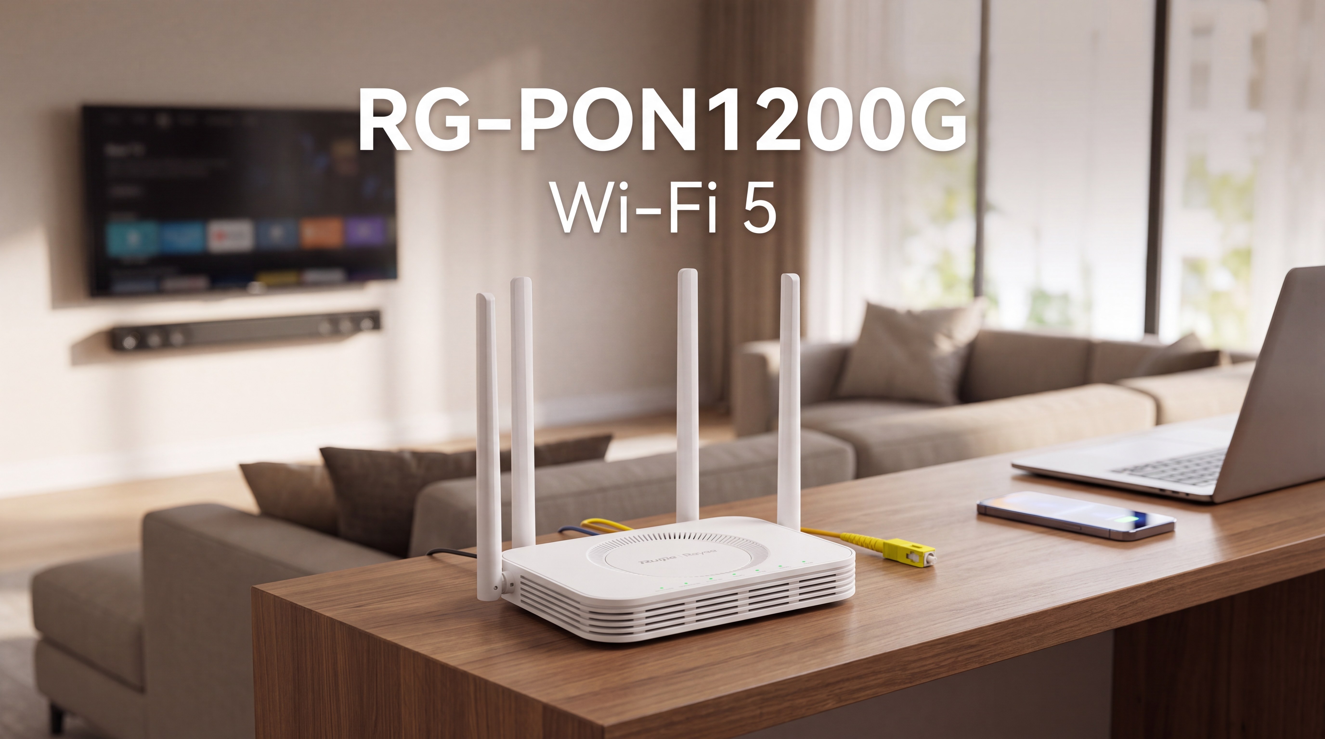 Ruijie Reyee RG-PON1200G - Wi-Fi 5 en hogar