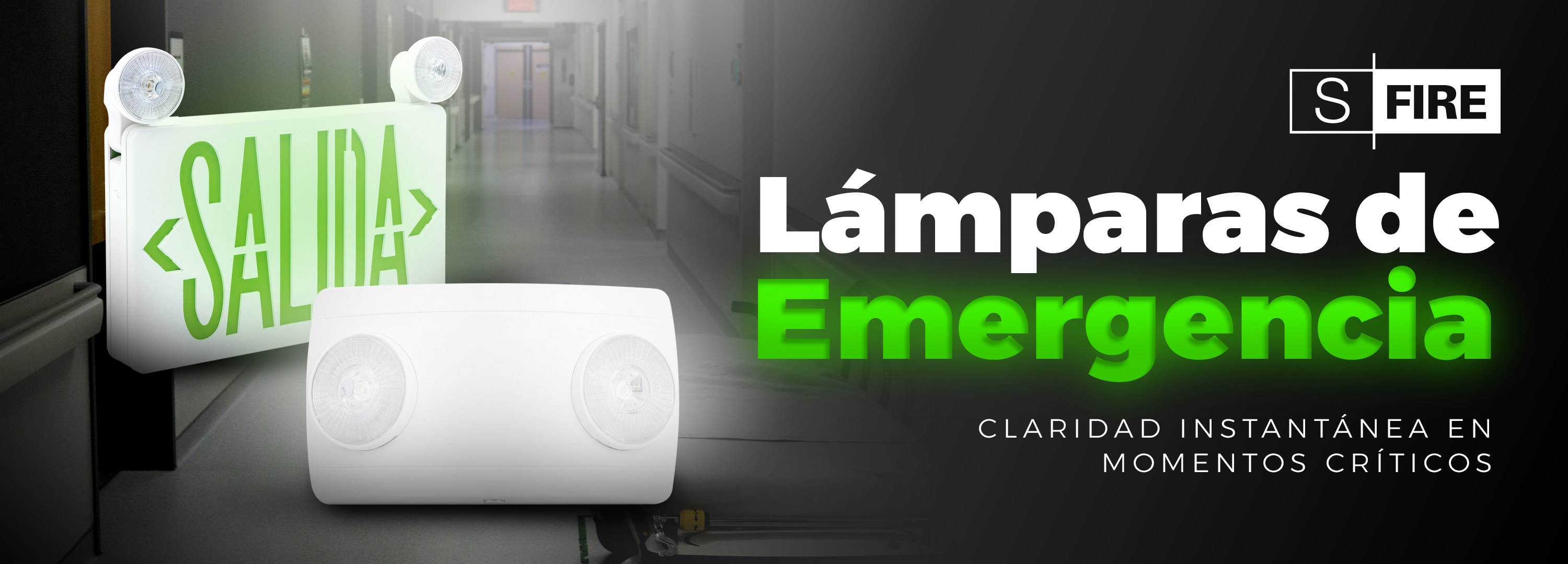 Banner de lámparas