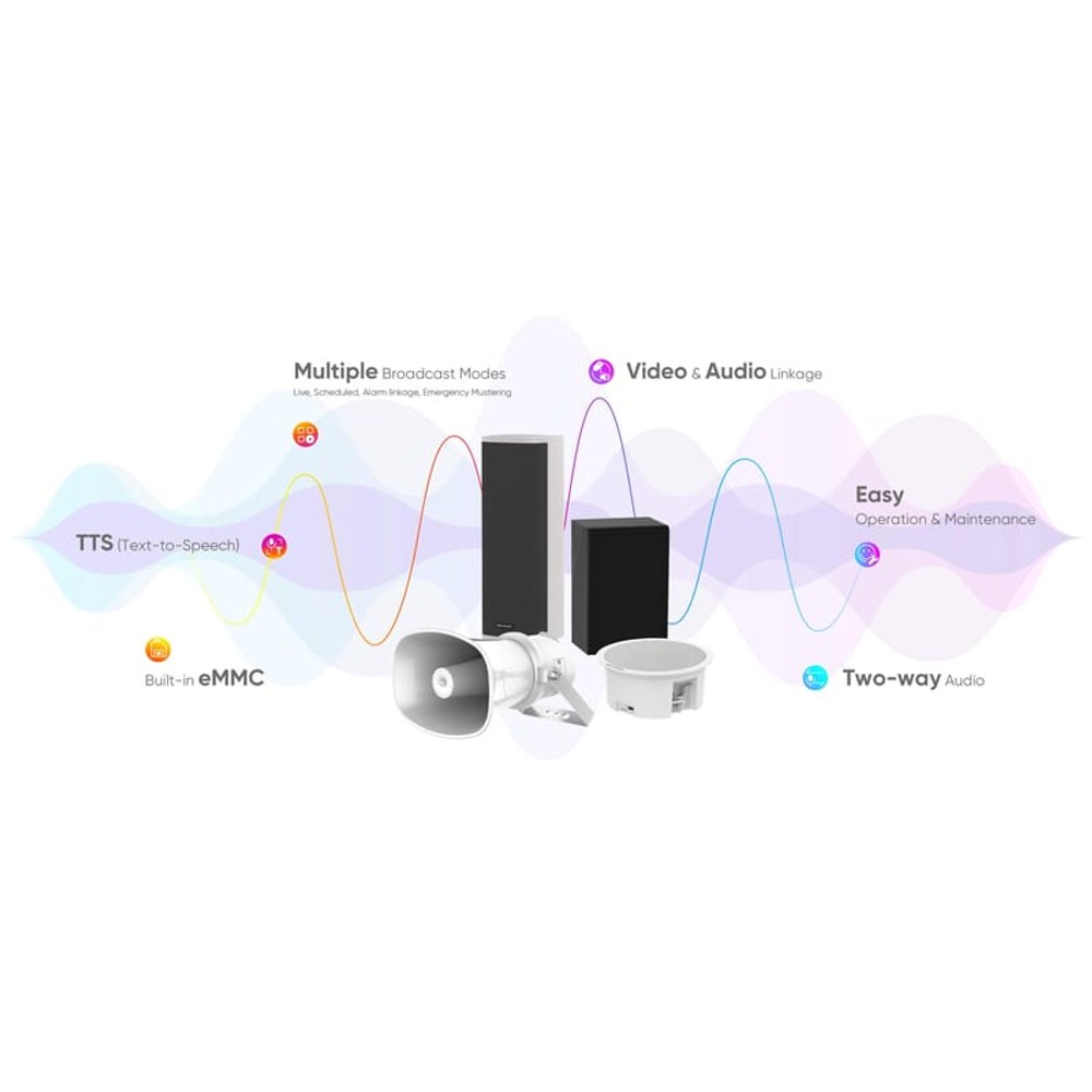 Hikvision Network Audio Speakers
