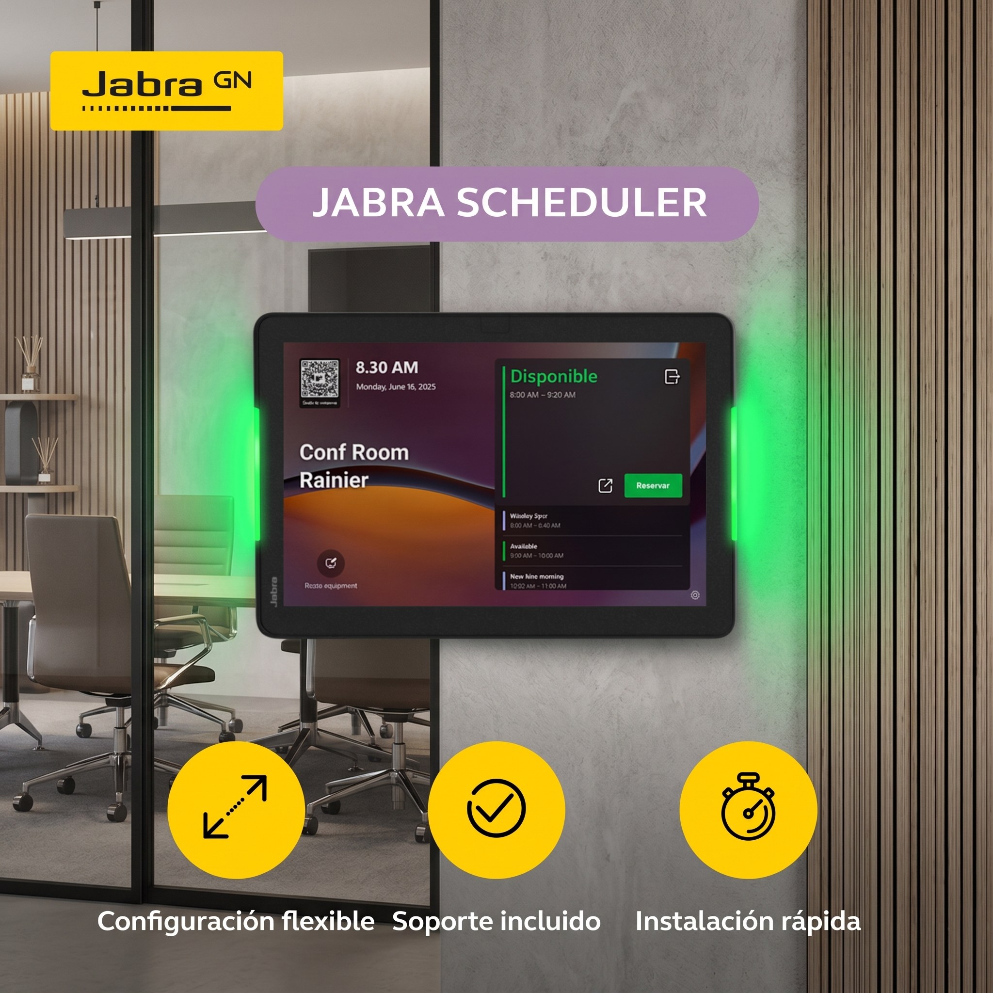 Jabra Scheduler - Disponible para reservar