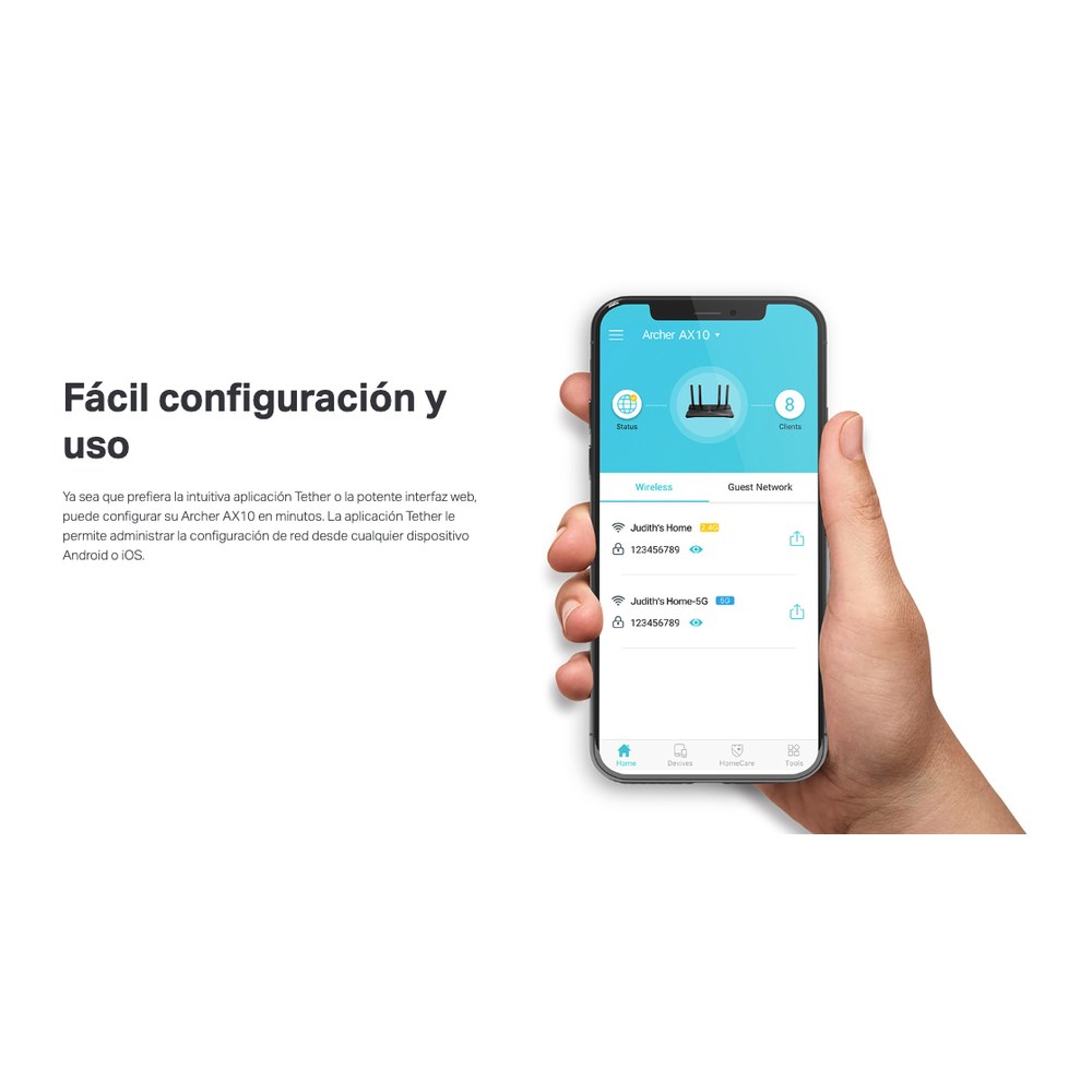 Aplicación Tether