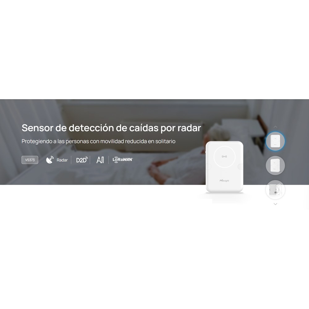 Sensor detector de personas caídas LORAWAN® VS373915M