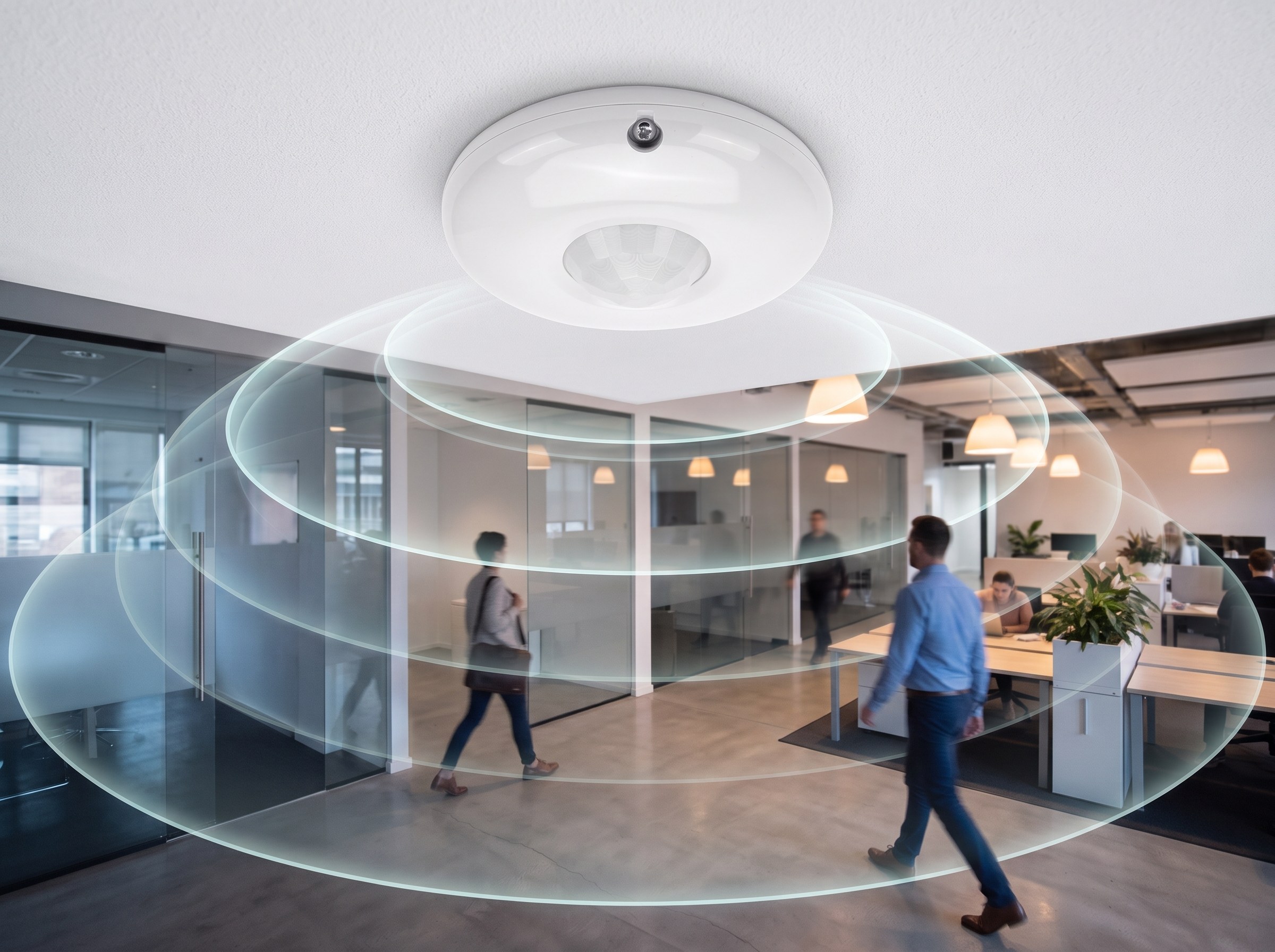 Cobertura 360 grados en oficina
