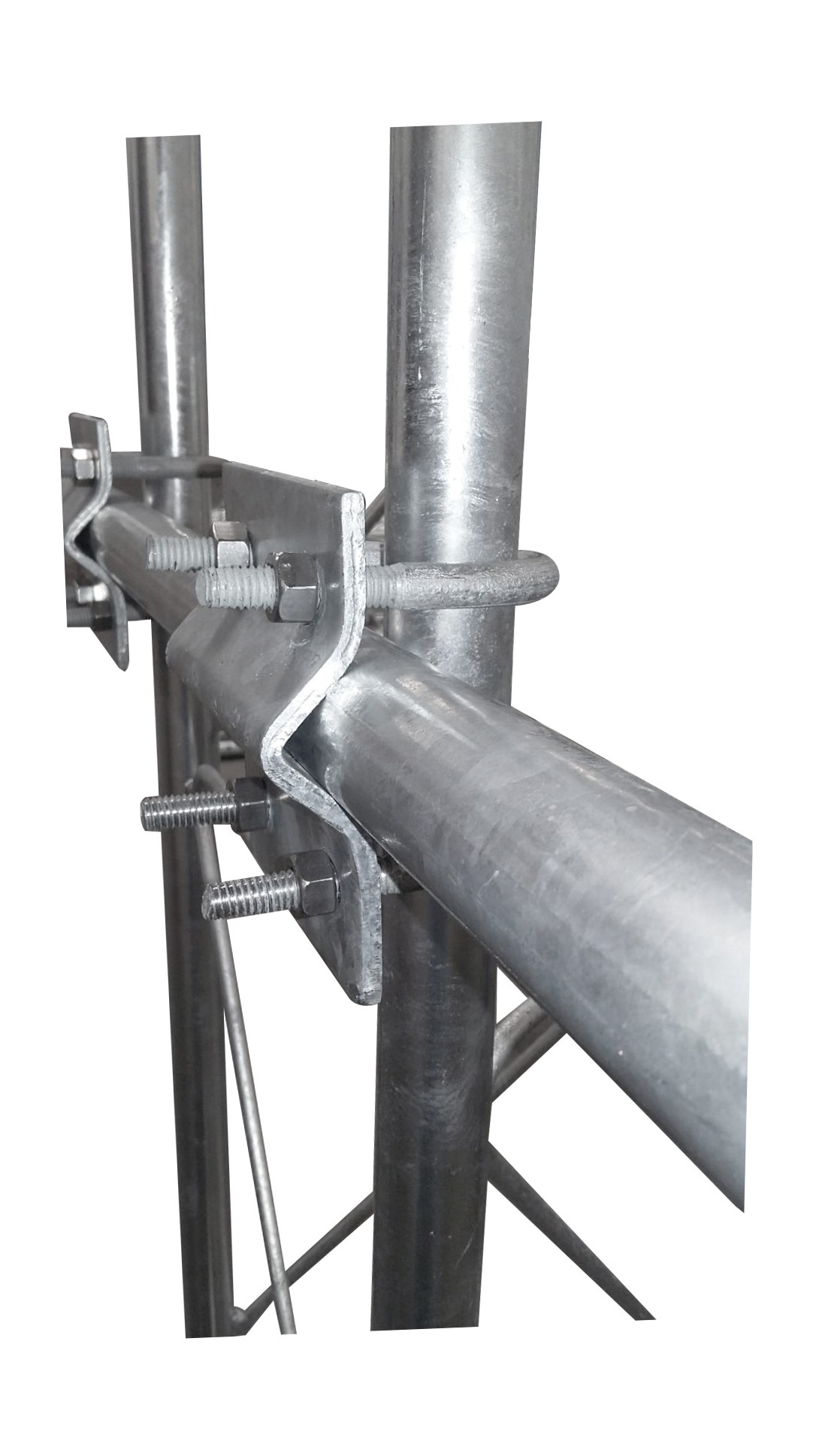 Instalación Brazo Uso Rudo para Torre STZ Galvanizado