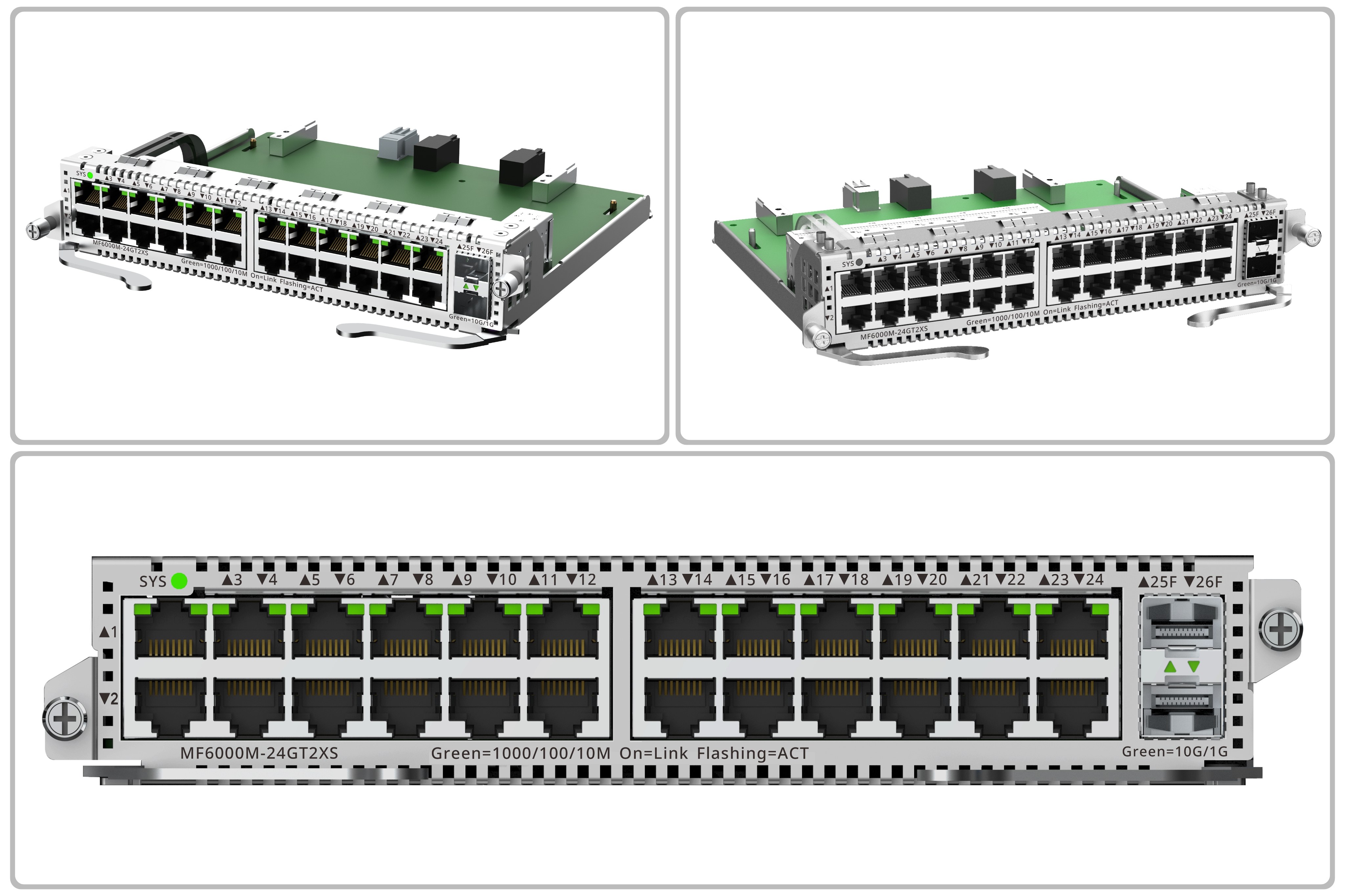 Tarjeta Modular para OLT RG-NBF6002M