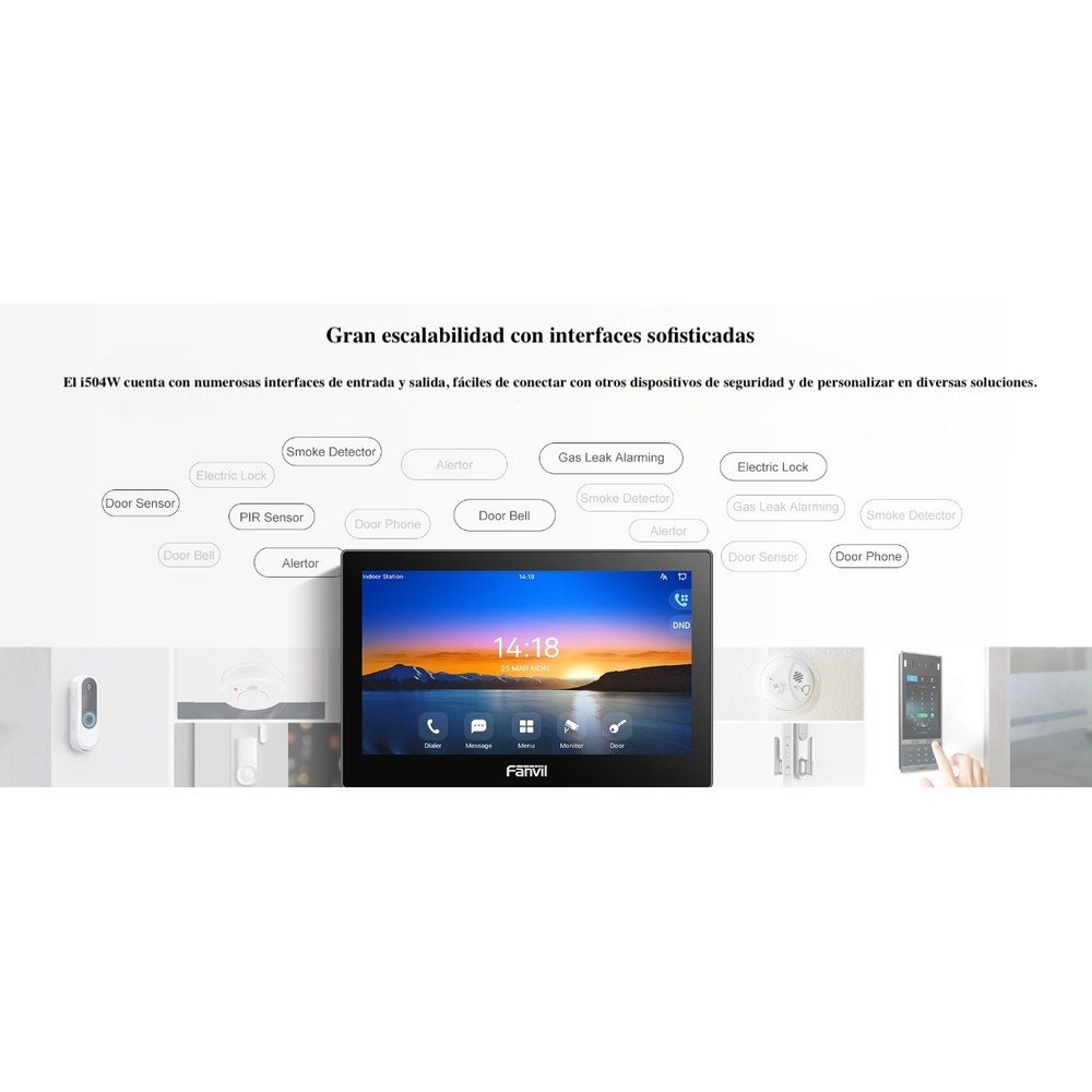 Fanvil i504W de perfil
