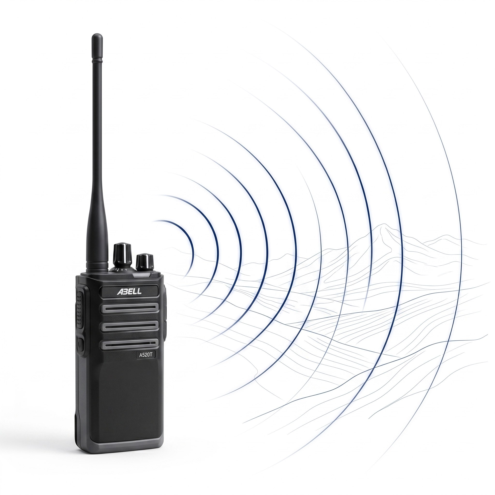 Cobertura VHF amplia ABELL A520T-150