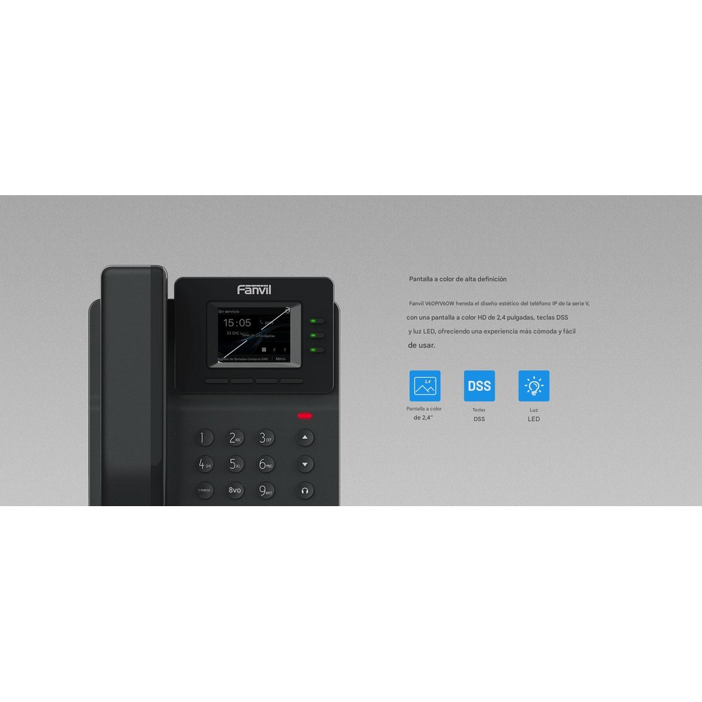 Fanvil V60P vista frontal