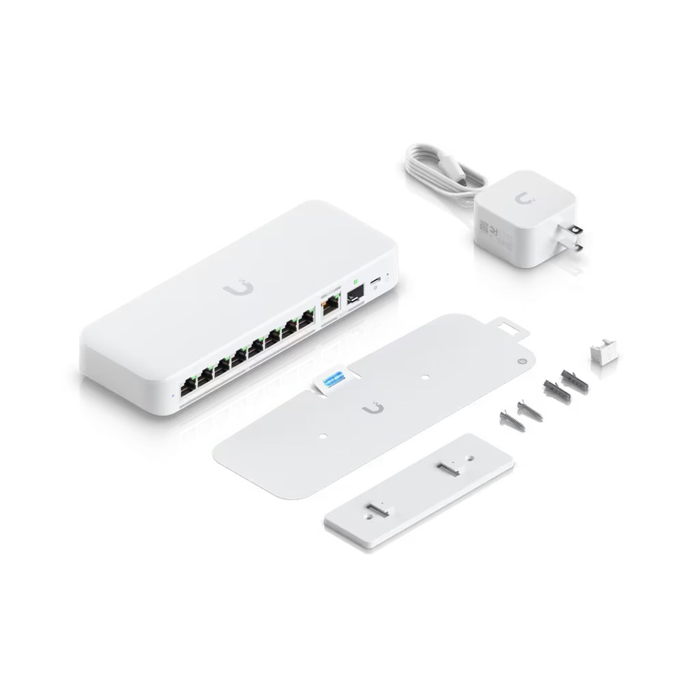 Contenido del paquete USW-Flex-2.5G-8