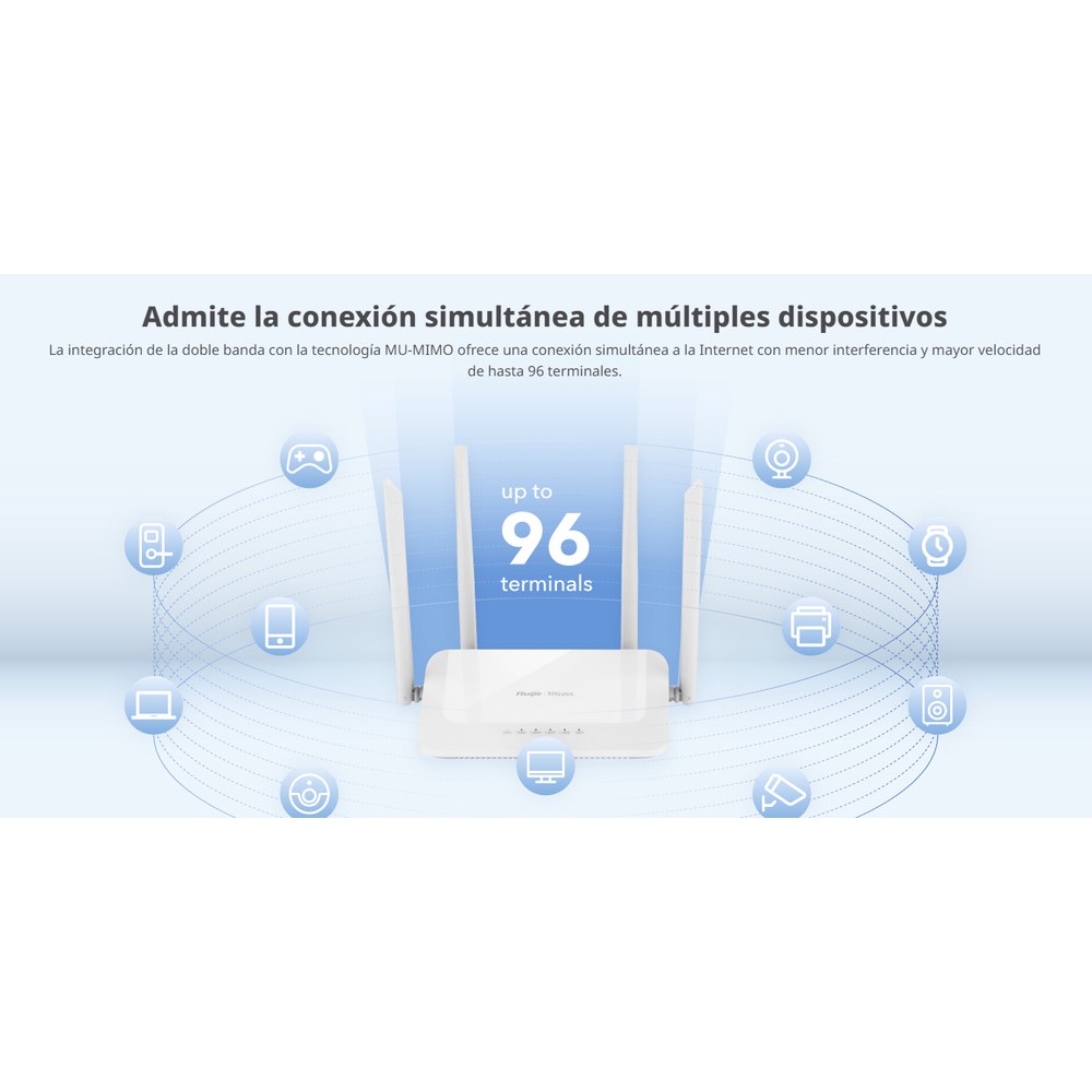 Router Home Mesh RG-EW1200 vista 5