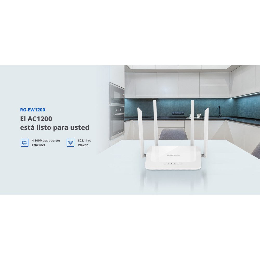 Router Home Mesh RG-EW1200 vista 4