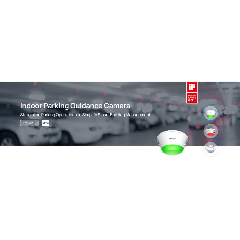 Sensor de estacionamiento Milesight PM3322E