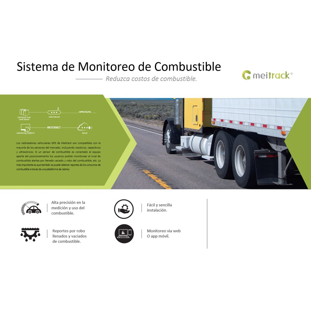 Sensor de Combustible, Capacitivo Recortable