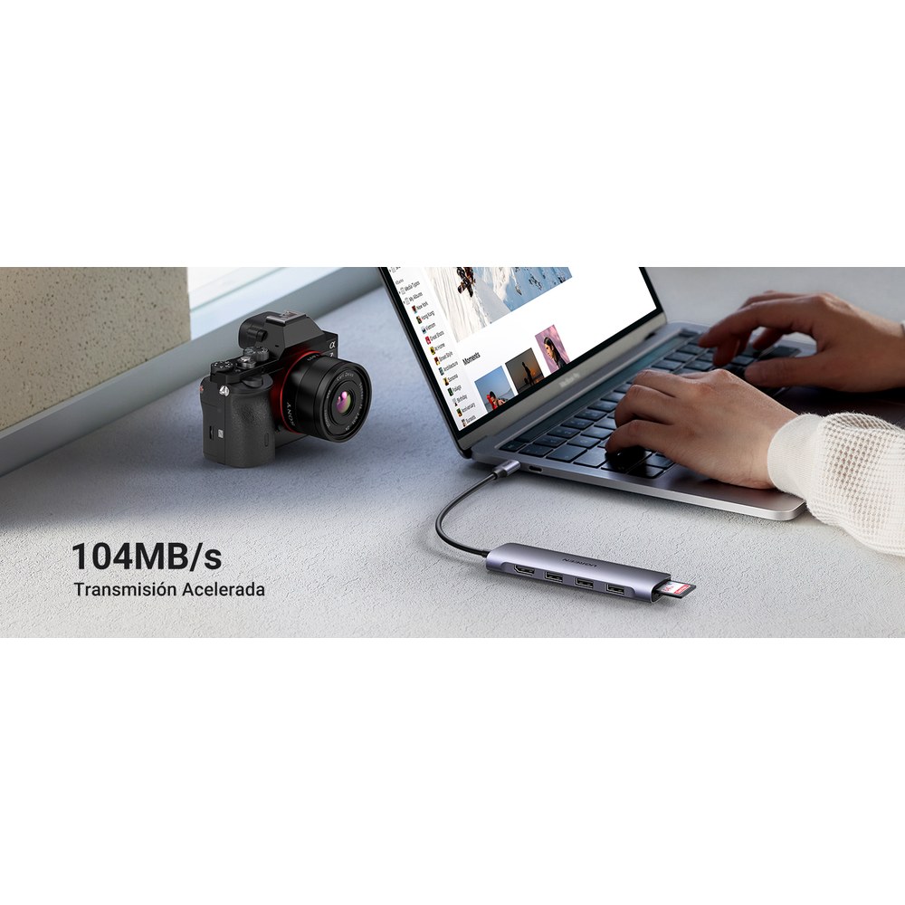 Lector de tarjetas SD y Micro SD