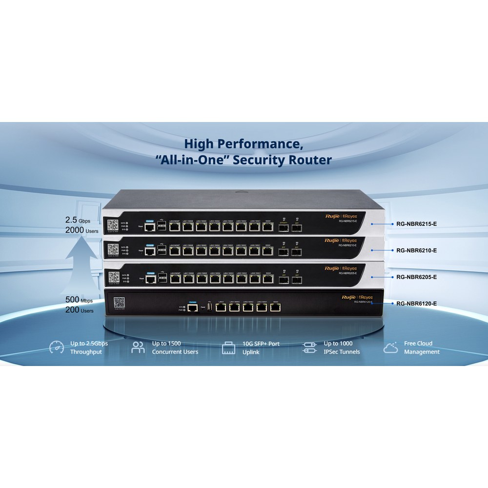 Vista detallada del router
