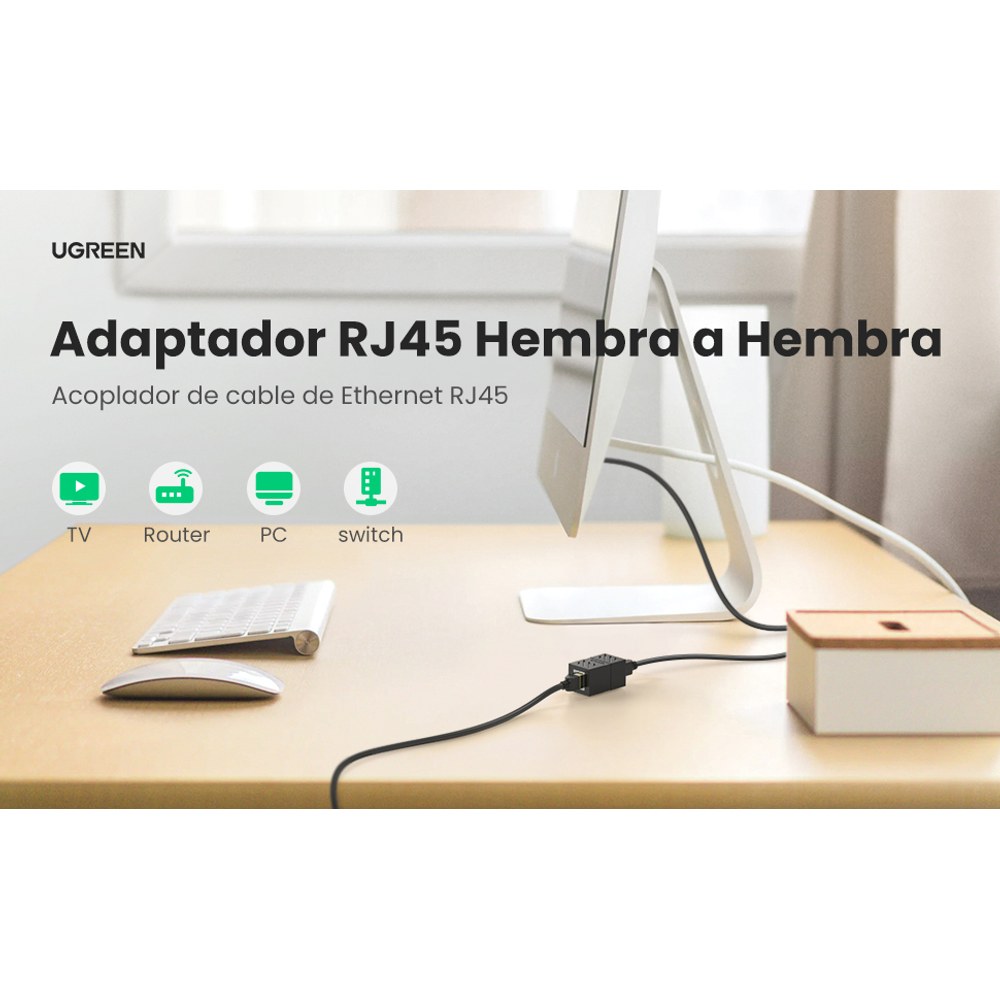 Acoplador Ethernet UGREEN 20390