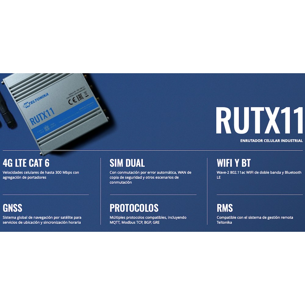 Router LTE TELTONIKA RUTX11
