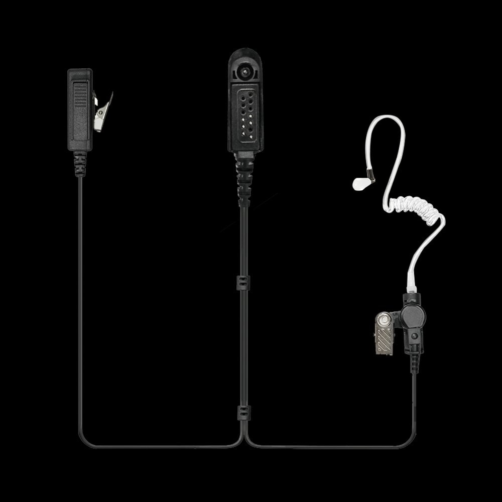 Headset PTT con tubo acústico 13-pin
