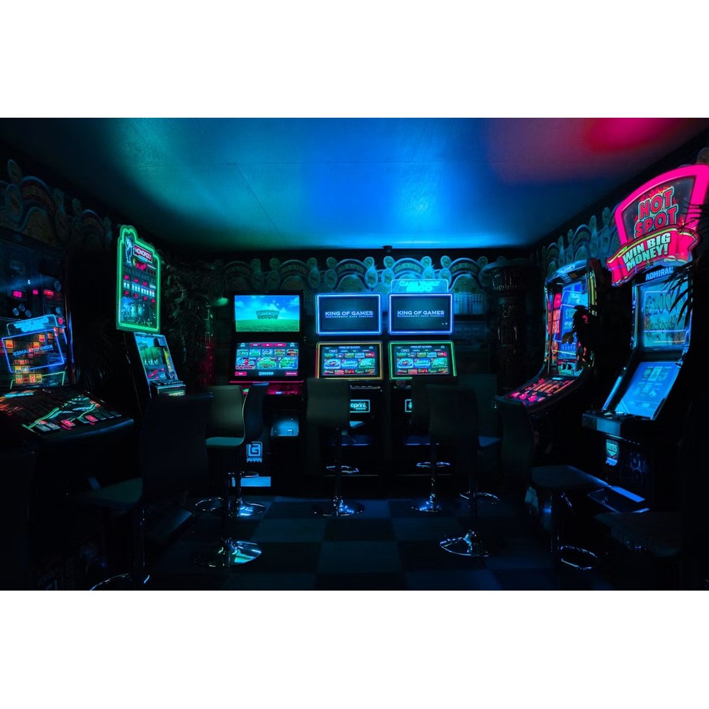 Setup gamer con iluminación RGB