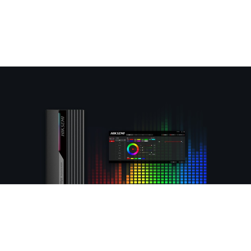 Iluminación RGB deslumbrante