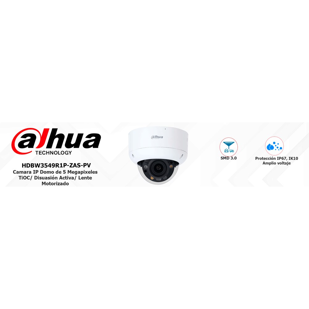 Camara IP domo
