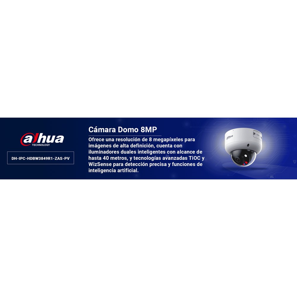 Camara IP domo