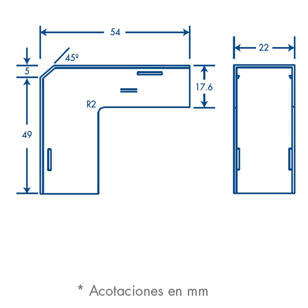 Dimensiones TMK1720EE