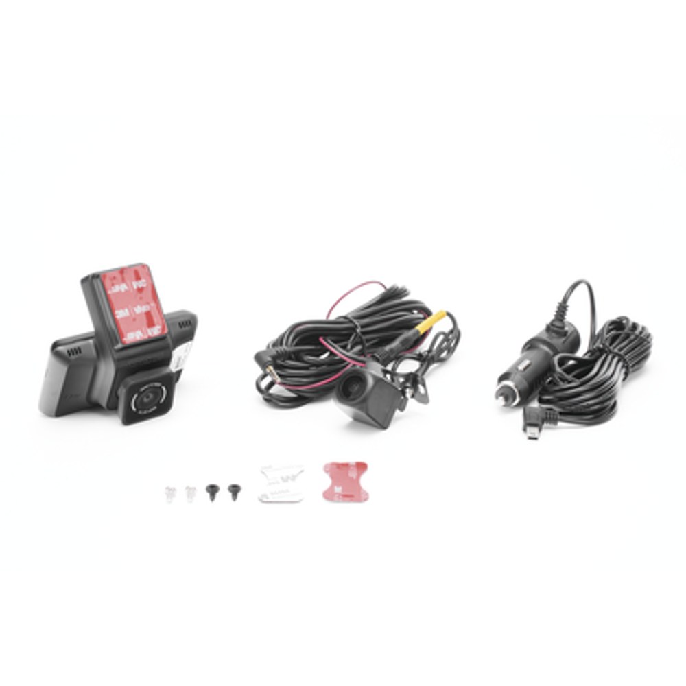 Vista dual de la dashcam K5