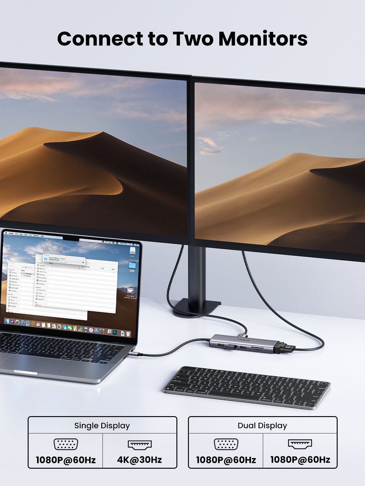 Hub UGREEN 10 en 1 USB-C