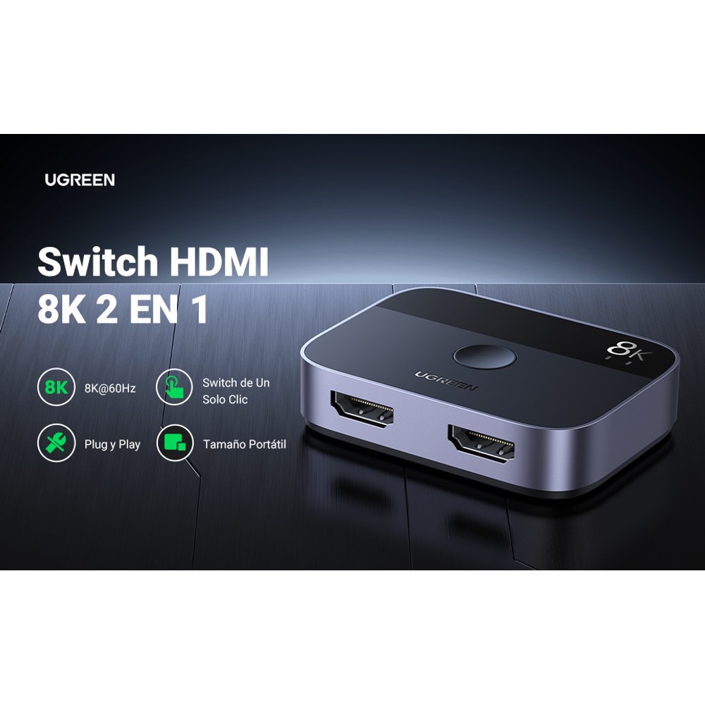 Conmutador HDMI 2.1 8K