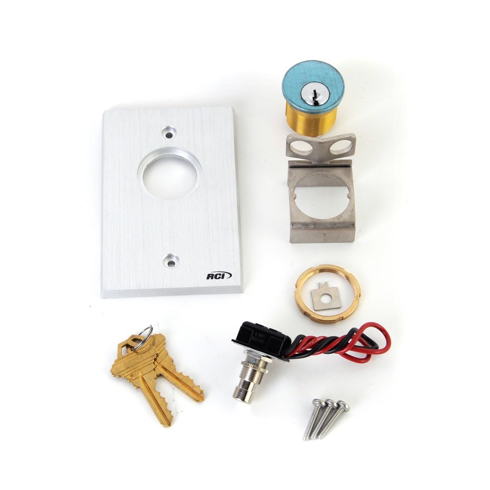 Vista lateral del interruptor con llave 960MACYLKAK