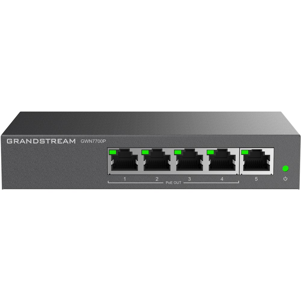 Switch PoE+ Gigabit No Administrable Grandstream GWN7700P